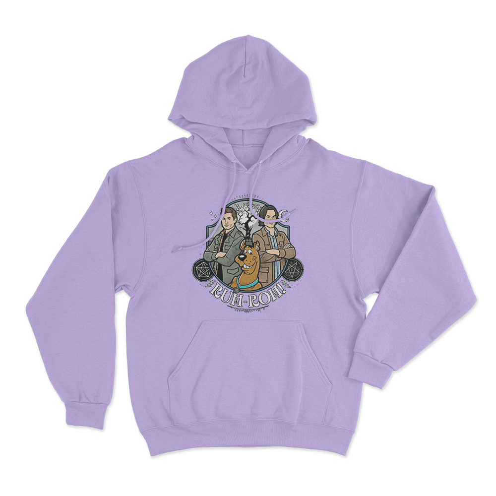 Supernatural Ruh-Roh Unisex Hoodie Purple Supernatural Ruh Roh Unisex Hoodie Purple