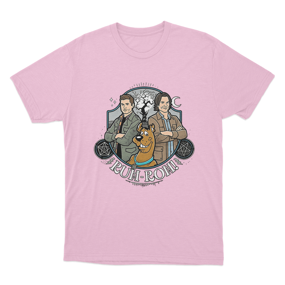 Supernatural Ruh-Roh Unisex T Shirt Pink Supernatural Ruh Roh Unisex T Shirt Pink